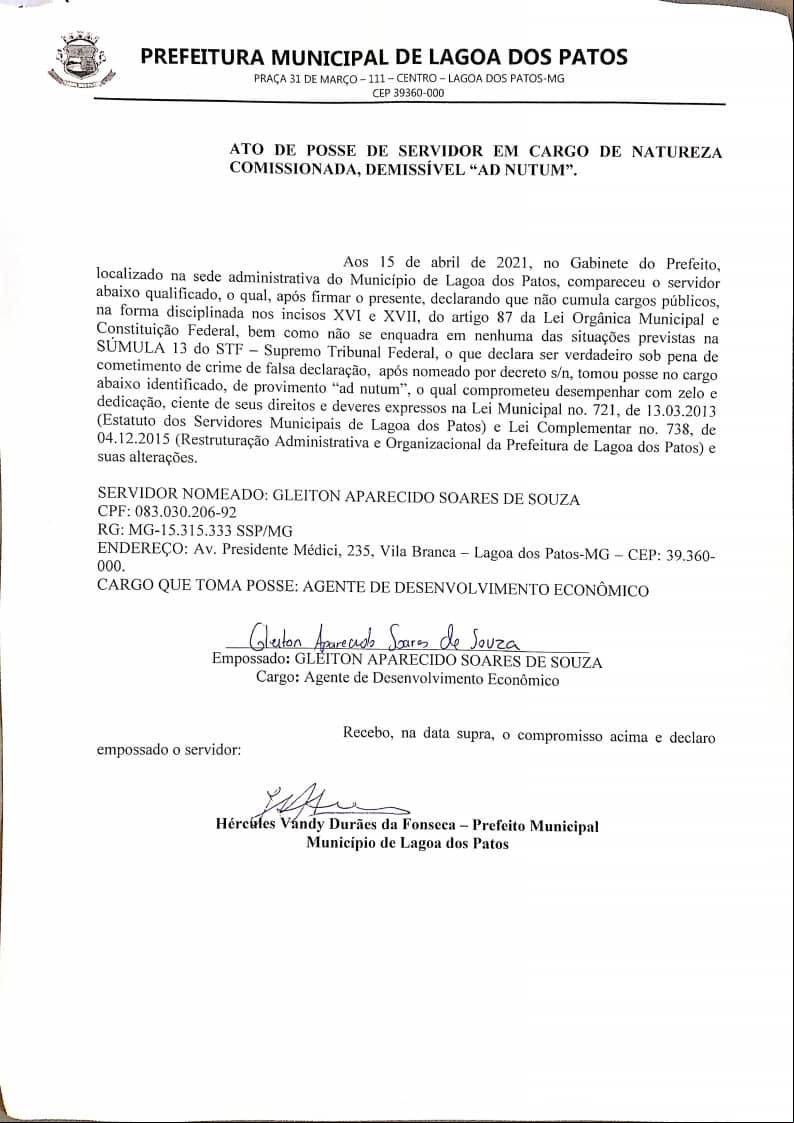 nomeacao gleiton-aparecido-soares-de-souza-agente-de-desenvolvimento-lagoa-dos-patos-mg-sala-mineira-do-empreendedor-02